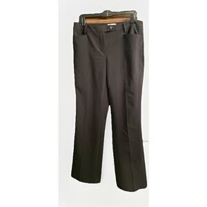 Calvin Klein Women's Dress Pants Slacks Black Size 8 Straight Leg